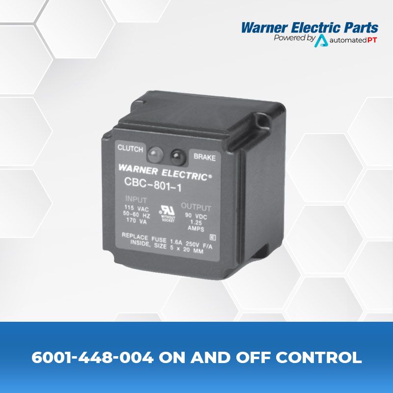 Warner Electric 6001-448-004 On and Off Control 2 6001-448-004-Controls-On-Off-Warnerelectricparts-On&Off-Control