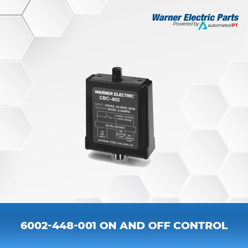 Warner Electric 6002-448-002 On and Off Control 2 6002-448-001-Controls-On-Off-Warnerelectricparts-On&Off-Control